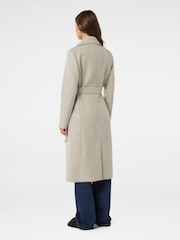 Forever New Grey Polly Wrap Coat - Image 2 of 5