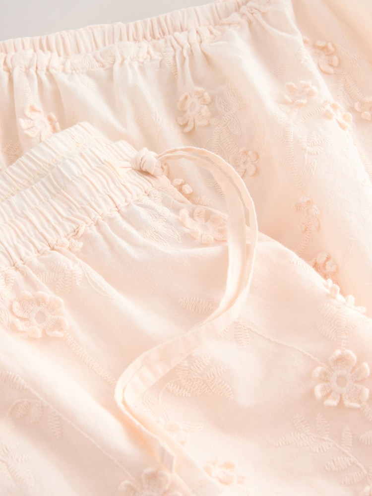 Peach Pink Textured Cami Short Pyjamas Set - Image 9 of 9 Peach Pink Textured Cami Short Pyjamas Set - Image 9 of 9