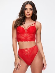 Ann Summers Sweet Surrender Lace & Mesh Padded Corset - Image 1 of 5