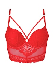 Ann Summers Sweet Surrender Lace & Mesh Padded Corset - Image 5 of 5