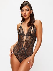 Ann Summers Кружевное боди без промежности Diamond сердце - Изображение 1 из 5