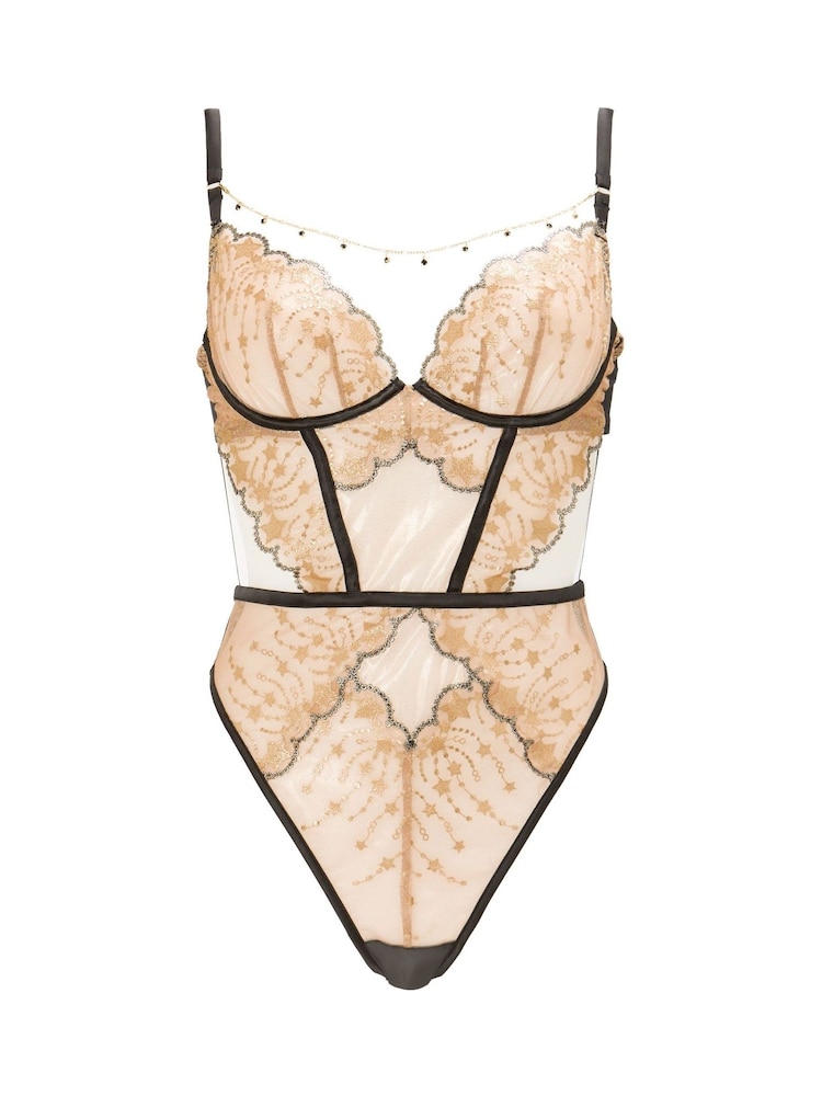 Ann Summers Gold Stardom Star Embroidered Body - Image 5 of 5