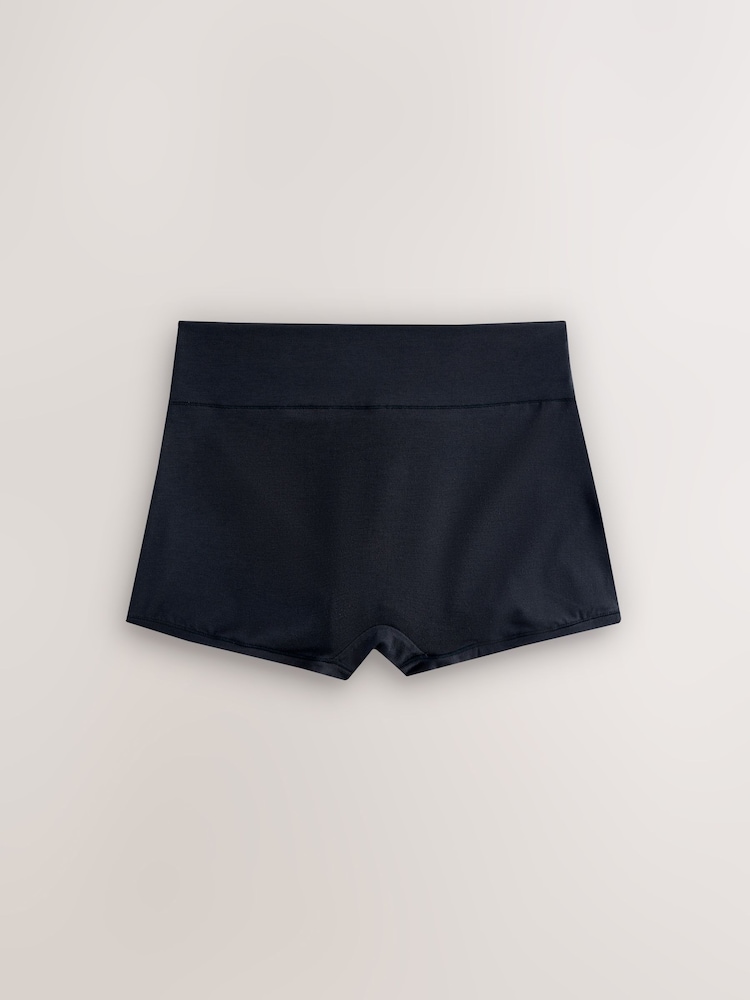 Black Short Ultimate Comfort Knickers 2 Pack - Image 2 of 5