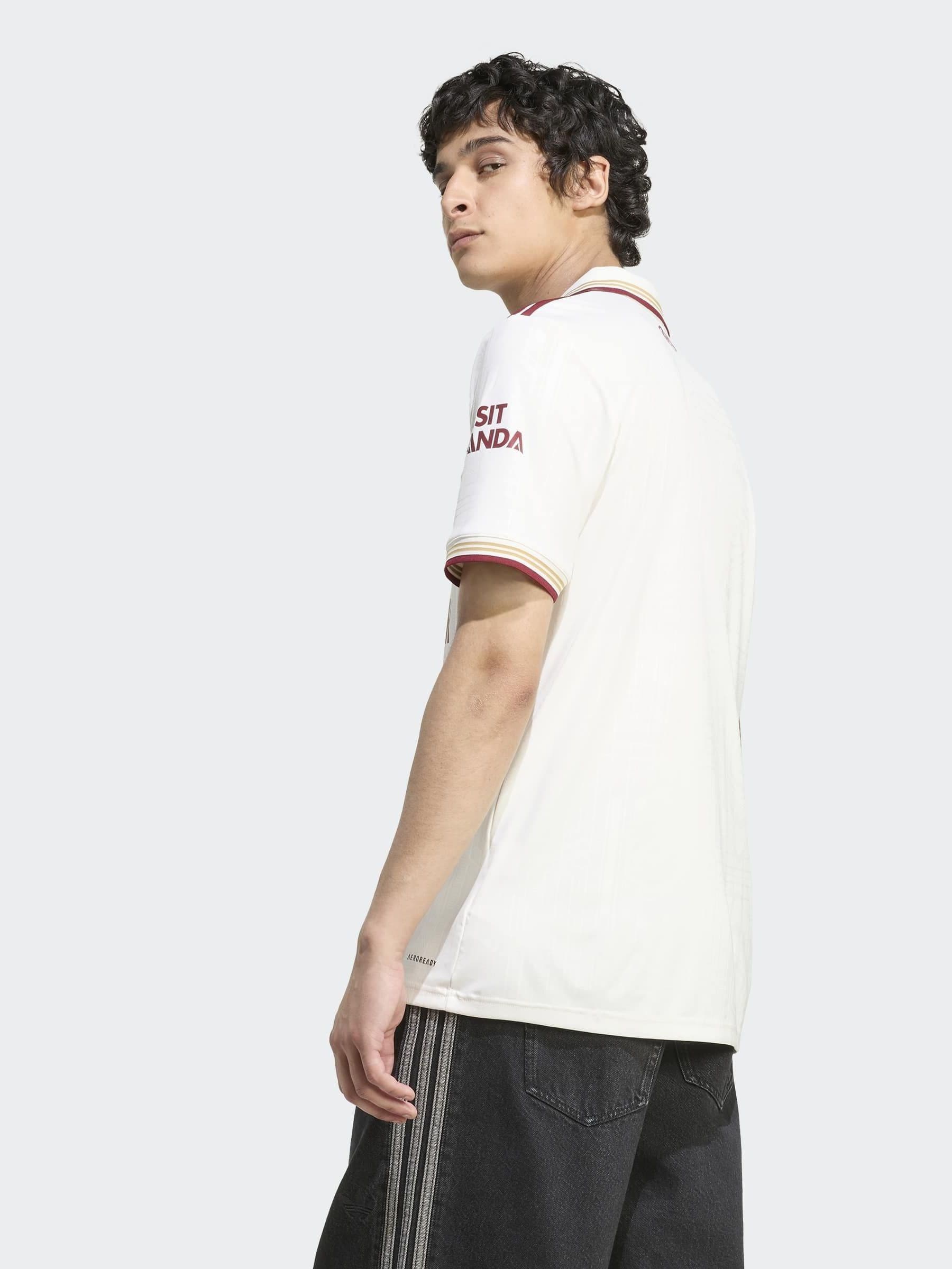 Buy adidas White/Burgundy Arsenal 25/26 Third Jersey from Next USA