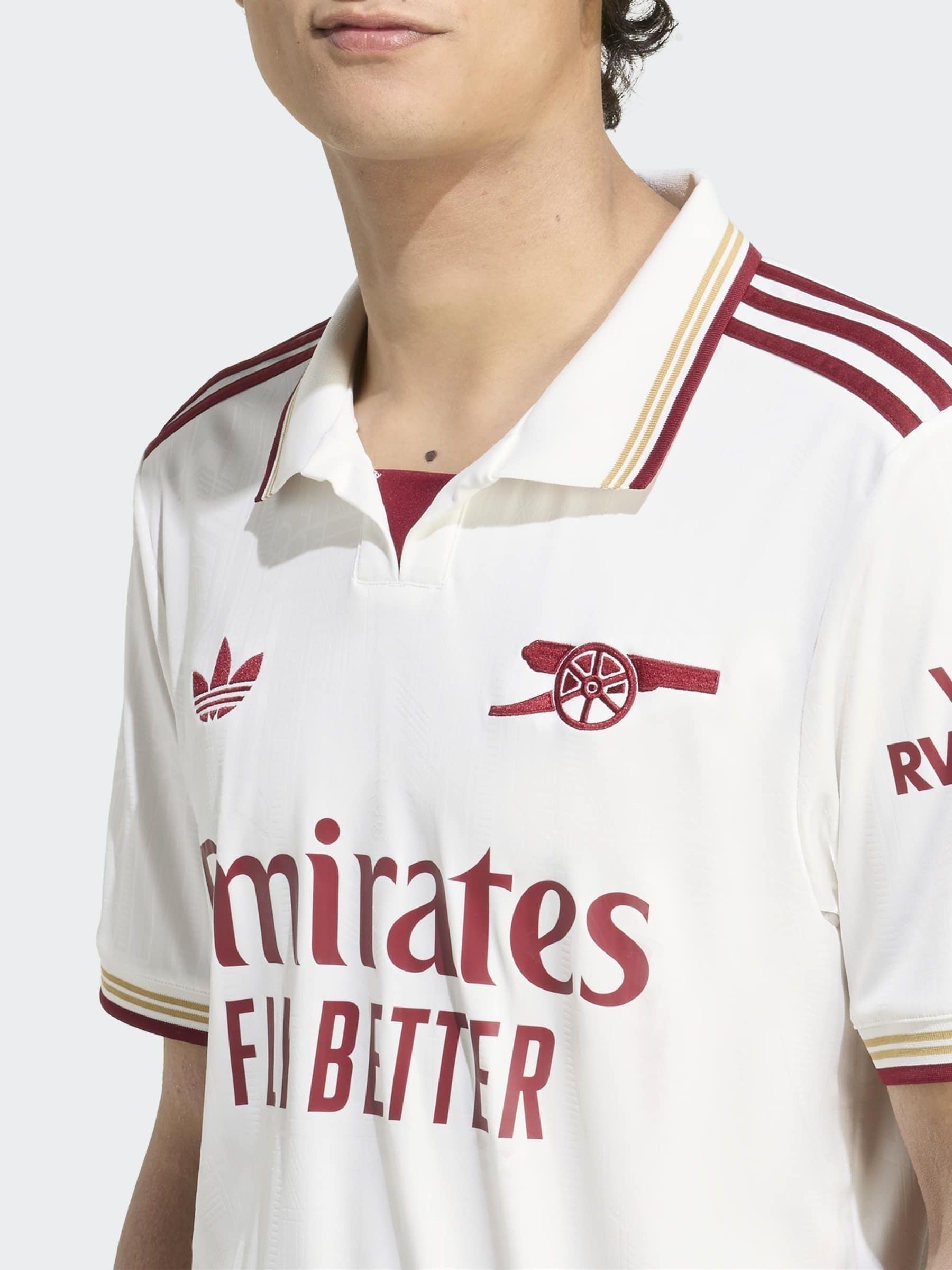 Buy adidas White/Burgundy Arsenal 25/26 Third Jersey from Next USA