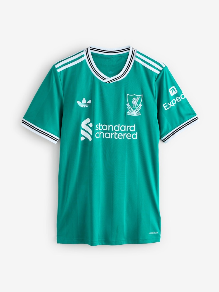 adidas Green Liverpool FC 25/26 Third Jersey - Image 1 of 1