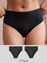 Negro - Ultimate Comfort Knickers 2 Pack - Imagen 1 de 8