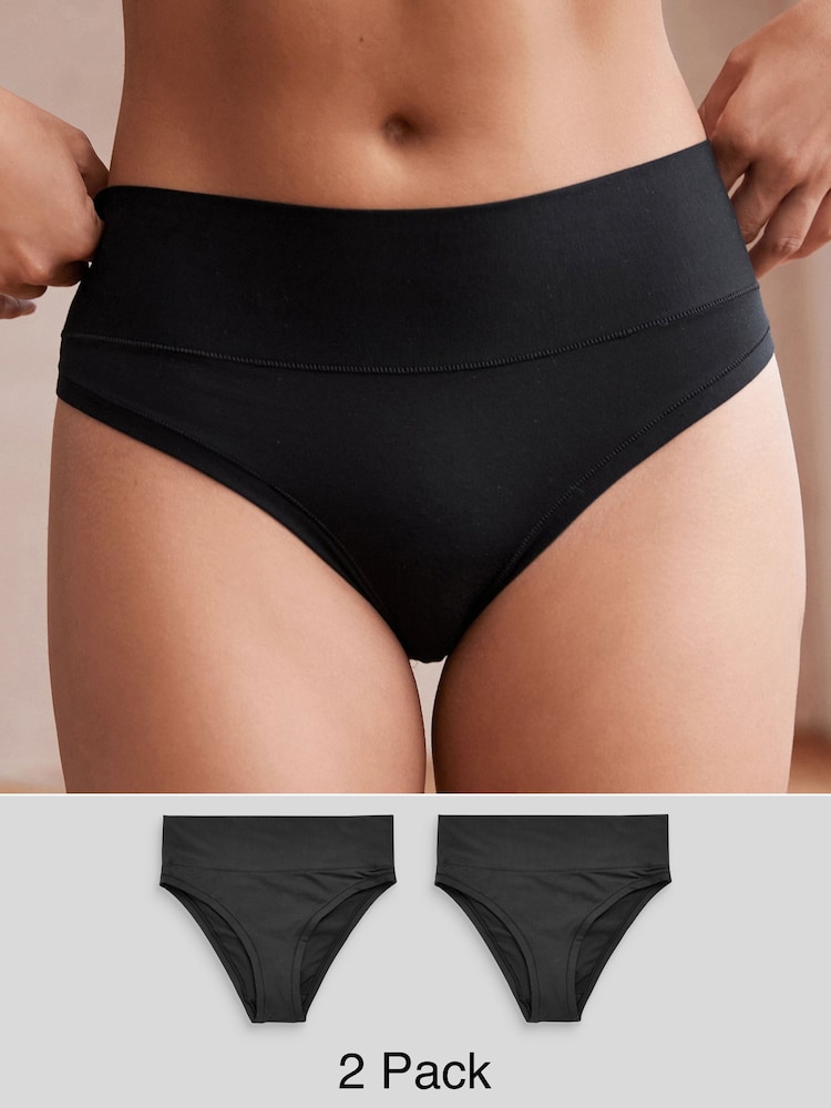 Negro - Ultimate Comfort Knickers 2 Pack - Imagen 1 de 8 Negro - Ultimate Comfort Knickers 2 Pack - Imagen 1 de 8