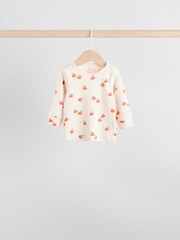 Green/Neutral Autumnal Print Top and Leggings Baby 6 Piece Set (0mths-2yrs) - Image 3 of 18