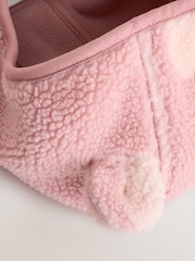 Diseño estampado en tonos de rosa - Borg Baby Jacket (0mths-2yrs) - Imagen 5 de 7