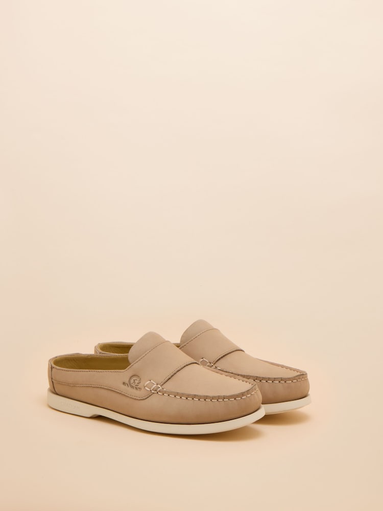 Joules Quay Nubuck Leather Deck Shoes - Slika 1 iz 6