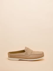 Joules Quay Nubuck Leather Deck Shoes - Slika 2 iz 6