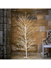 Lights4fun White 5FT Winter LED Christmas Tree - Image 1 of 1