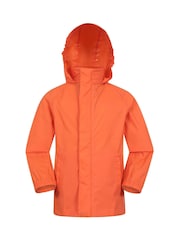 Mountain Warehouse Orange Kids Pakka II Waterproof Jacket - Image 1 of 7
