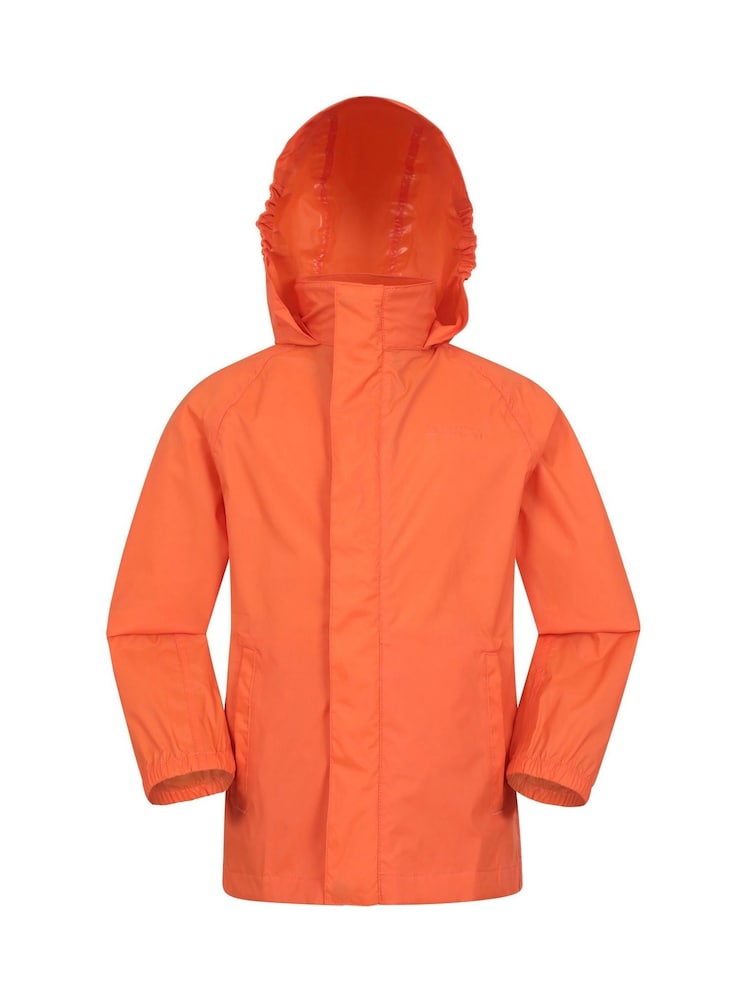 Mountain Warehouse Orange Kids Pakka II Waterproof Jacket - Image 1 of 7