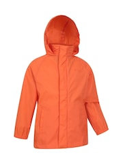 Mountain Warehouse Orange Kids Pakka II Waterproof Jacket - Image 2 of 7
