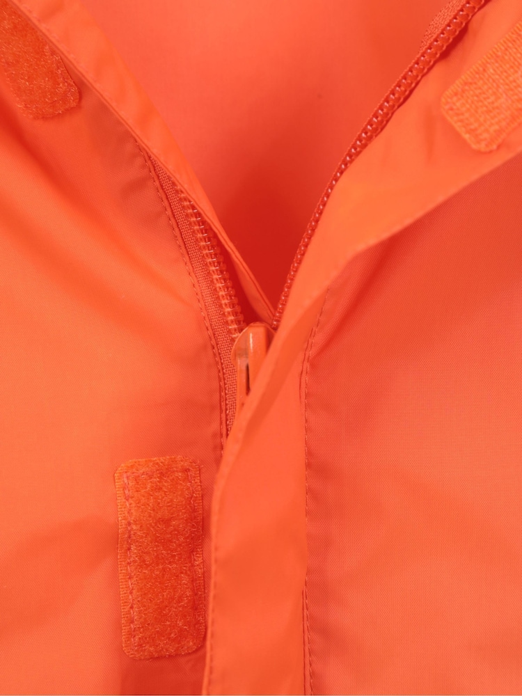 Mountain Warehouse Orange Kids Pakka II Waterproof Jacket - Image 7 of 7
