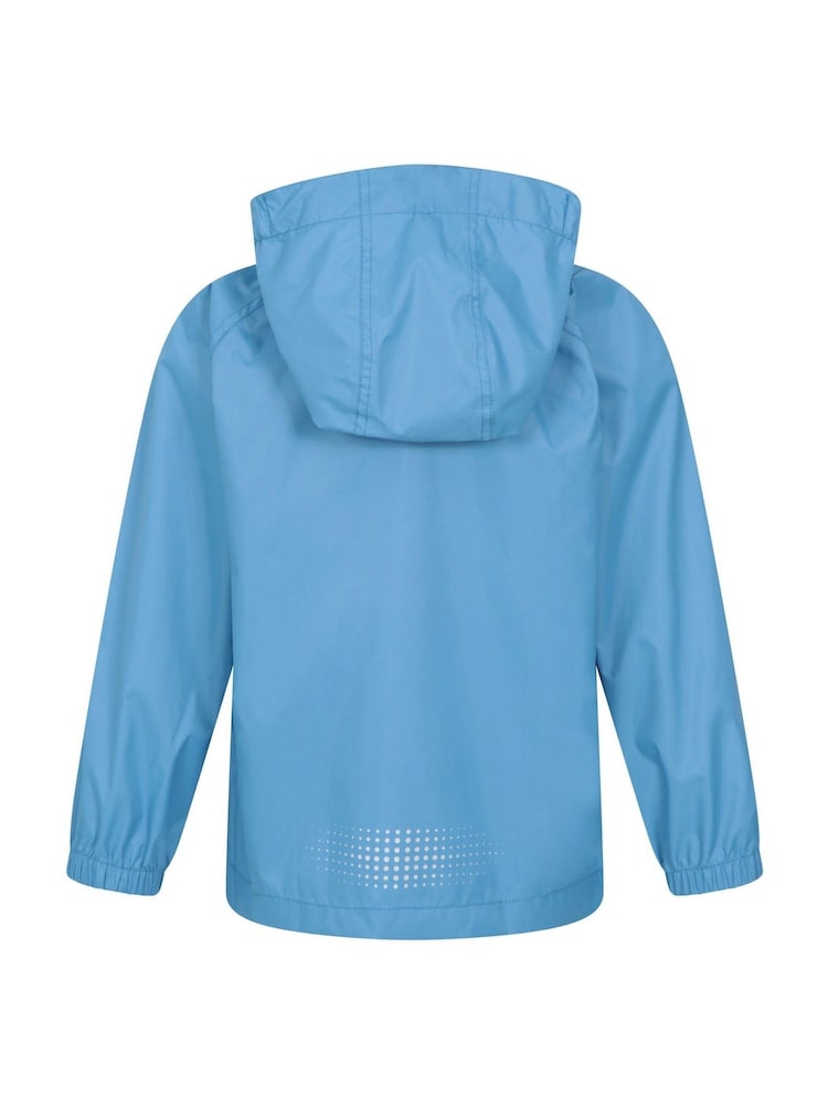 Mountain Warehouse Blue Kids Pakka II Waterproof Jacket - Image 3 of 8