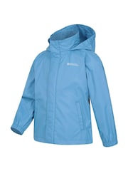 Mountain Warehouse Blue Kids Pakka II Waterproof Jacket - Image 4 of 8
