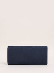 Lipsy Blue Envelope Clutch Occasion Bag - Image 3 of 4