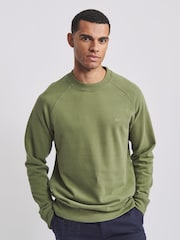 Aubin Green Ash Crew Neck 100% Cotton - Image 1 of 3
