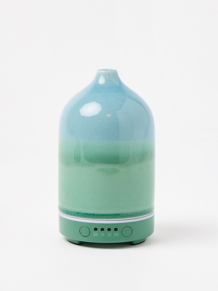 Oliver Bonas Blue Ombre Oil Electric Aroma Diffuser - Image 2 of 6