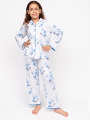 Cyberjammies White Minijammies Printed Jersey Short Sleeve Pyjamas Set - Image 1 of 4