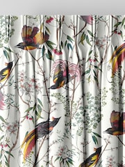 Graham & Brown Day Cream Clavering Birds Made to Measure Curtains - Image 2 of 8
