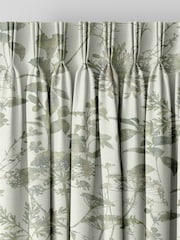 Graham & Brown Sage Green Esther Made to Measure Curtains - Image 2 of 8
