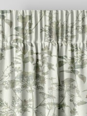 Graham & Brown Sage Green Esther Made to Measure Curtains - Image 5 of 8