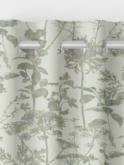 Graham & Brown Sage Green Esther Made to Measure Curtains - Image 6 of 8