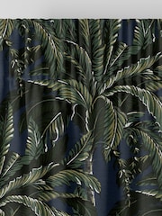 Graham & Brown Midnight Blue Daintree Made to Measure Curtains - Image 5 of 8