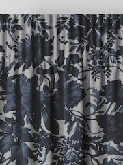 Graham & Brown Ink Blue Enzia Made to Measure Curtains - Image 5 of 8