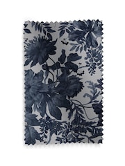 Graham & Brown Ink Blue Enzia Made to Measure Curtains - Image 8 of 8