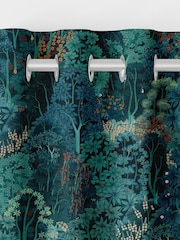 Graham & Brown Majestic Green New Eden Made to Measure Curtains - Image 6 of 8