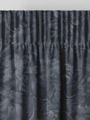 Graham & Brown Navy Blue Enzia Made to Measure Curtains - Image 5 of 8