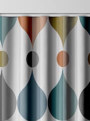 Graham & Brown White Carnival Coronation Craze Made to Measure Curtains - Image 7 of 8
