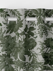 Graham & Brown Sage Green Enzia Made to Measure Curtains - Image 6 of 8