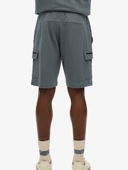 Superdry Blue Tech Logo Cargo Shorts - Image 3 of 7