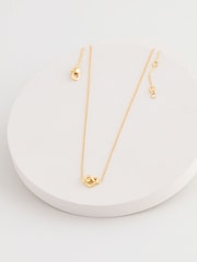 kate spade new york Gold Tone Loves Me Knot Mini Necklace - Image 1 of 2