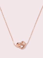 kate spade new york Gold Tone Loves Me Knot Mini Necklace - Image 2 of 2