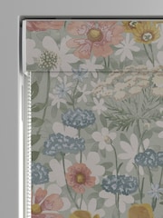 Graham & Brown Green Wallflower Made to Measure 100% Cotton Roman Blind - Image 4 of 5