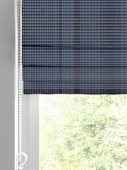 Graham & Brown Blue Heritage Plaid Made to Measure 100% Cotton Roman Blind - Image 2 of 5