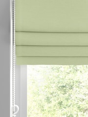 Graham & Brown Green Viridis Made to Measure 100% Cotton Roman Blind - Image 2 of 5