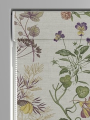 Graham & Brown Sage Green Edulis Made to Measure 100% Cotton Roman Blind - Image 4 of 5