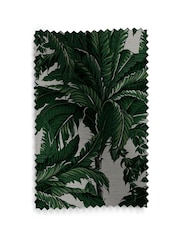 Graham & Brown Pearl White Faux Daintree Made to Measure 100% Cotton Roman Blind - Image 5 of 5