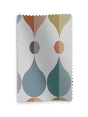 Graham & Brown White Coronation Craze Made to Measure 100% Cotton Roman Blind - Image 5 of 5