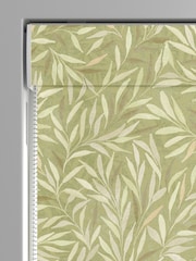 Graham & Brown Sage Green Salix Leaves Made to Measure 100% Cotton Roman Blind - Image 4 of 5