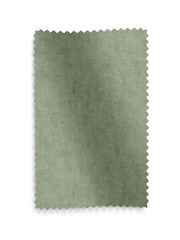 Graham & Brown Sage Green Organdy Silk Made to Measure 100% Cotton Roman Blind - Image 5 of 5