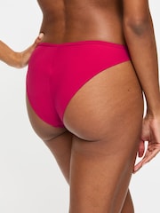 KBX Red Billie Wave Embroidery Brazilian Knickers - Image 2 of 6